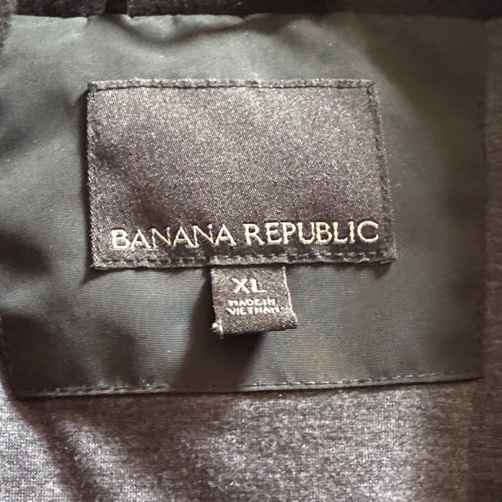 Banana Republic Charcoal Outerwear